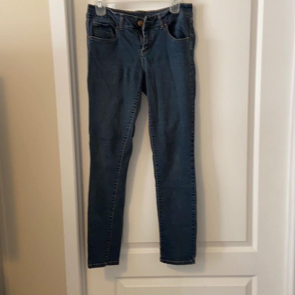 Dark denim skinny jeans size 11